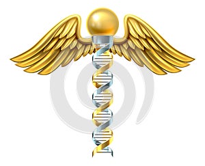 DNA Caduceus Concept