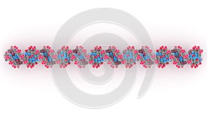 DNA or deoxyribonucleic acid photo
