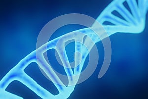 DNA.Deoxyribonucleic acid.DNA helix..3D rendering