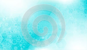 DNA digital, sequence, code structure with glow. Science concept and nano technology background. vector design