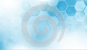 DNA digital, sequence, code structure with glow. Science concept and nano technology background. vector design