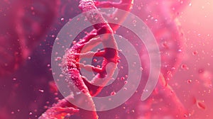 The DNA Double Helix.AI generated image