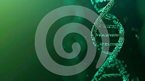 The DNA Double Helix.AI generated image