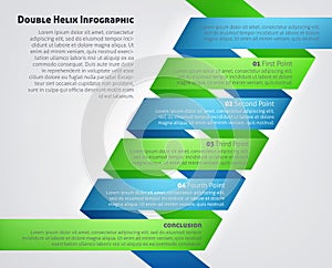 DNA Double Helix Infographic