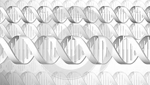 DNA Double Helix Molecule Background