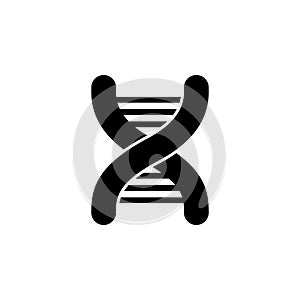 DNA Flat Vector Icon