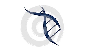DNA Genetic Logo Design Template
