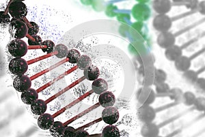 DNA helix DNA background genome sequencing