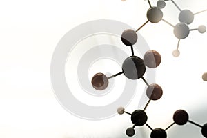 DNA, Molecule, Chemistry in laboratory lab test