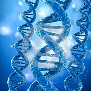 DNA molecule concept,