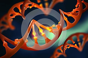 DNA molecule. Genetic modification. Study of the structure of the human genome