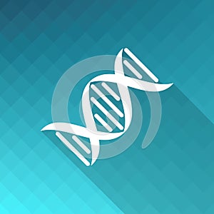 DNA molecule icon