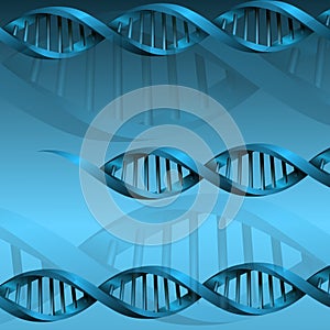 DNA molecule structure background