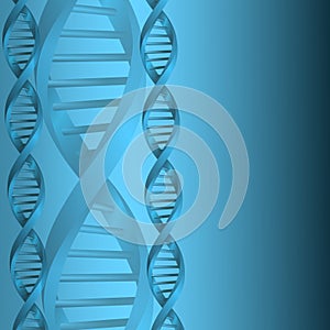 DNA molecule structure background