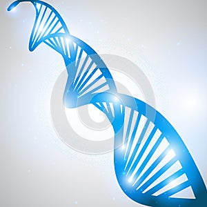 DNA molecule structure background