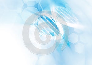 DNA molecule structure background