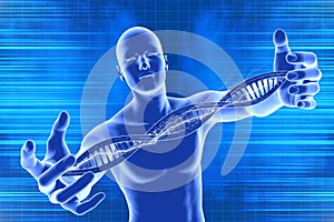 DNA molecules and men