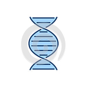 DNA related vector icon.