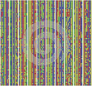 DNA sequence alignment photo