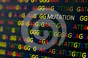 DNA sequence mutation