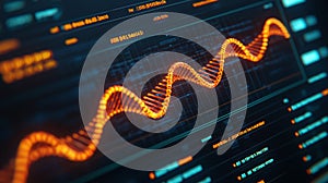 DNA Sequence Visualization on Futuris Interface