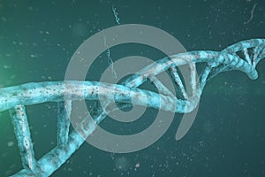 DNA Strand Background photo