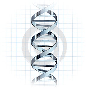 DNA strand genetic helix