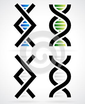 DNA strand, helix