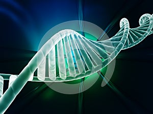 DNA strand modern design