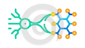 DNA Strand and Molecular Structure, Genetic Engineering, vector design Generative AI