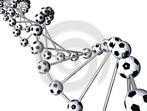 DNA String Of Soccer Player 07