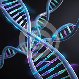 DNA Structure. Long structure of the DNA