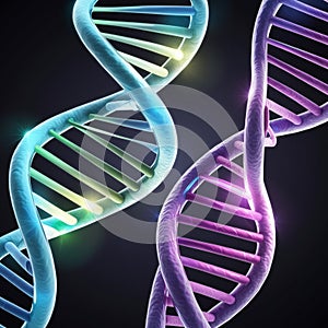DNA Structure. Long structure of the DNA