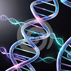 DNA Structure. Long structure of the DNA