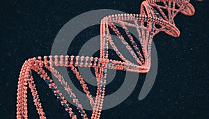DNA Structure Visualization - A Detailed Look at Genetic Code