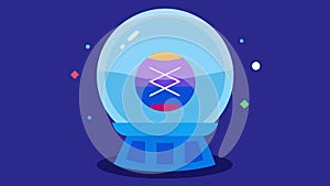 DNABased Predictions A futuristic concept showing a crystal balllike object displaying the DNA sequence and potential