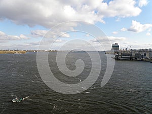 Dnieper River downstream.