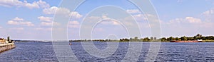 Dnieper river panorama photo