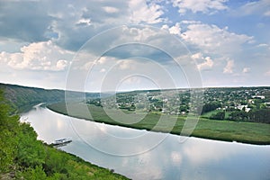 Dniester river, Moldova photo