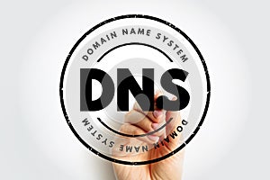 DNS Domain Name System - hierarchical naming system built on a distributed database for computers, services, or any resource