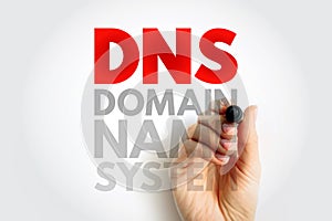 DNS Domain Name System - hierarchical naming system built on a distributed database for computers, services, or any resource