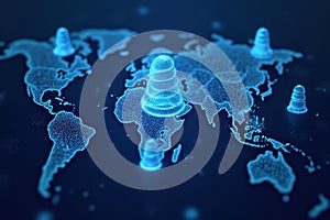 DNS Hosting Infrastructure Visualization