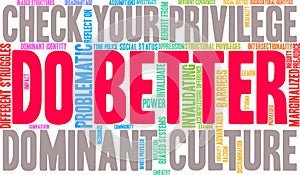 Do Better Word Cloud