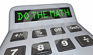 Do the Math Solve Problem Calculator Words