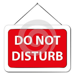 Do not disturb