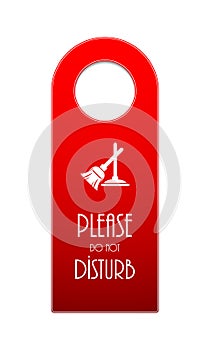 Do Not Disturb door knob