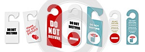 Do not disturb door signs