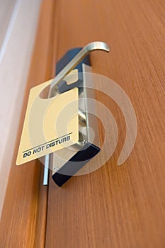 Do Not Disturb Sign