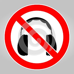 Do not ear protection required please take out the headphones