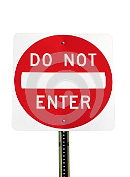 Do Not Enter